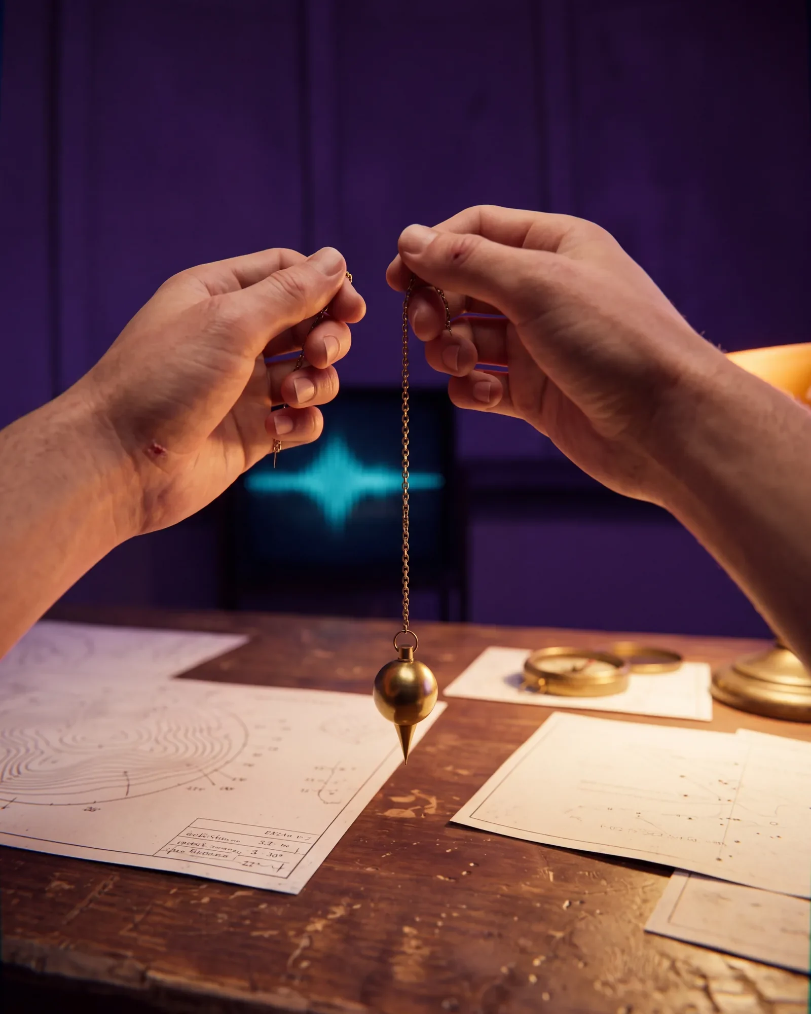 Pendolo usato nel corso Spiritual Quantum Coaching 1 per testare le credenze limitanti