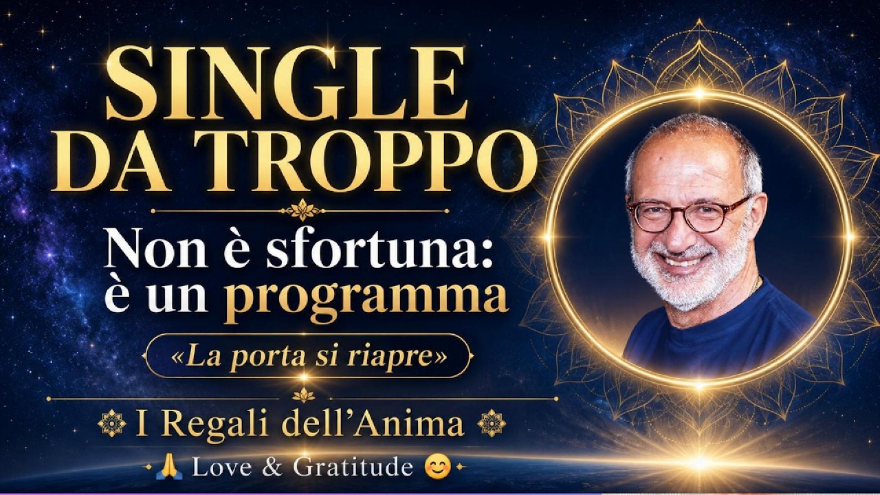 Anteprima del video: Single da troppo? Non è sfortuna: è un programma «La porta si riapre»